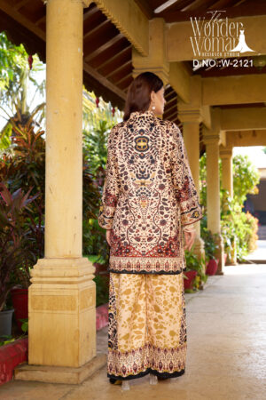 Maroon Regal Mirage Co-ord – 2121