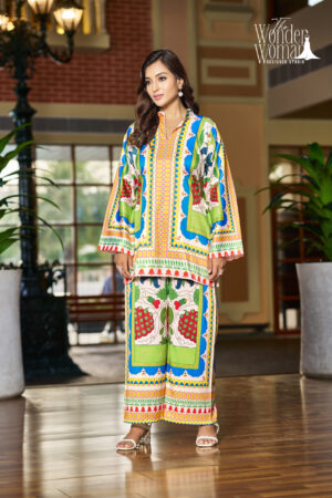 Tropical Mosaic Co-ord - 1015 - 3XL(46)