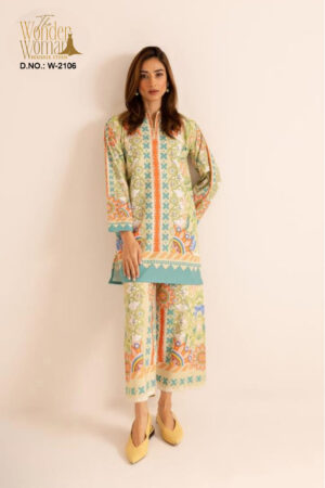 Pastel Mosaic Aura Co-ord - 2105 - M(38)