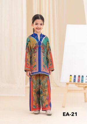 Tropical Mosaic Co-ord - K-3007 - 30 (8-9y)
