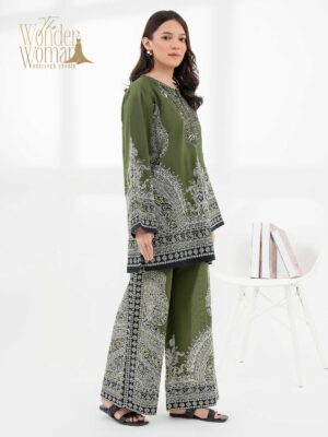 Olive Paisley Aura Co-ord – 1002 A