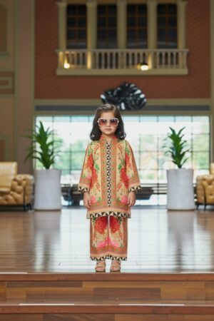 Peach Bloom Co-ord - K-2117 - 34 (10-12y)