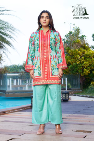 Aqua Verona Co-ord - 2126 - 3XL(46)