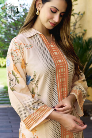 Peach Meadow Elegance Co-ord – 2129