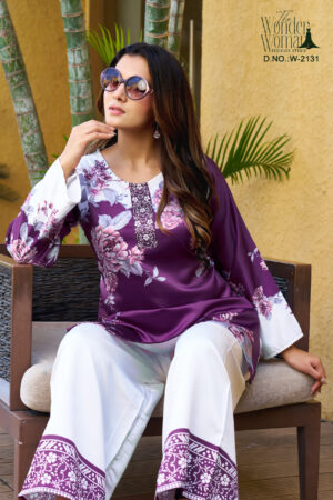 Plum Orchid Grace Co-ord – 2131