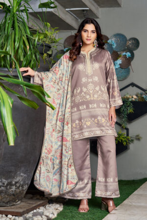 Earthy Bloom Printed Set – 2135