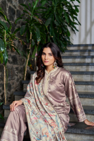 Earthy Bloom Printed Set – 2135